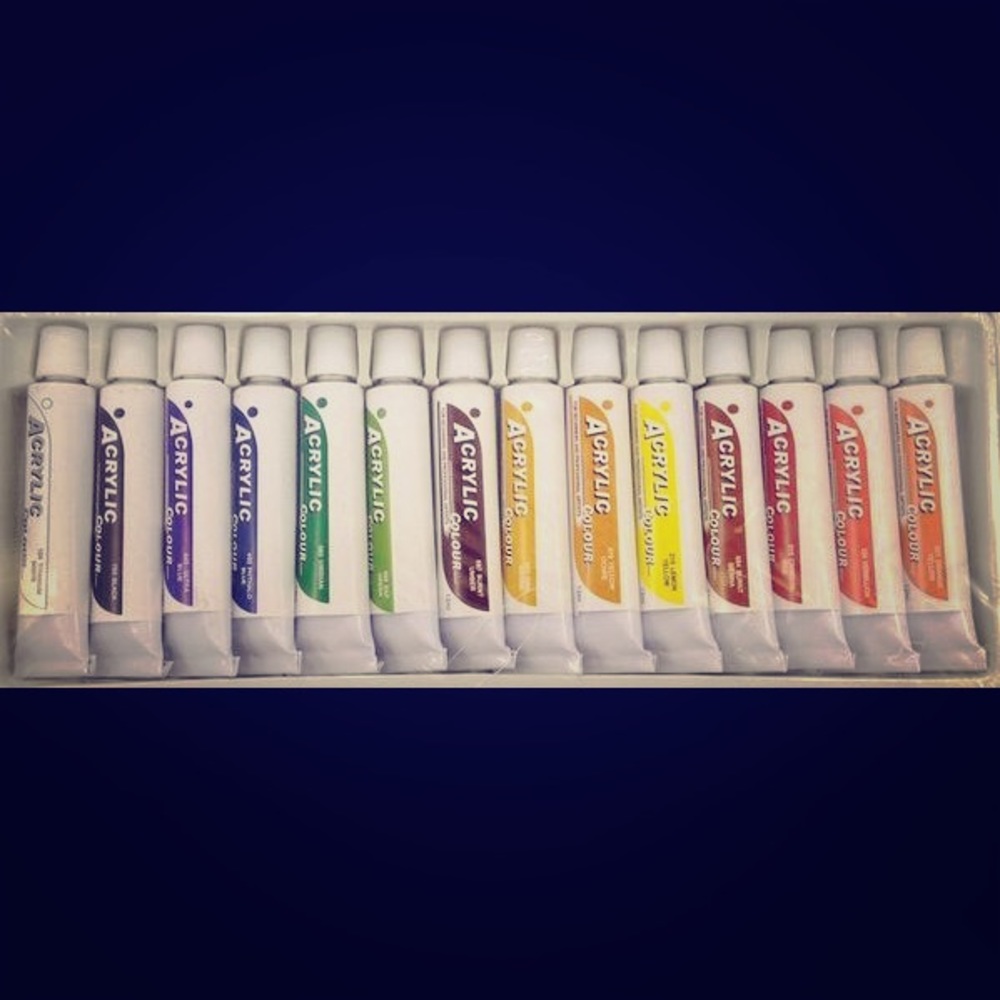 14 COLORS ACRYLIC PAINTS (Last One Sold Out)